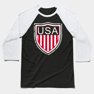 U.S.A. Retro Soccer Baseball T-Shirt